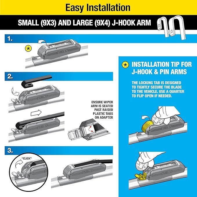 Rain-X 5079281-2 Latitude 2-In-1 Wiper Blades, 26 Inch Windshield Wipers (Pack Of 1), Automotive Replacement Windshield Wiper Blades With Patented Rain-X Water Repellency Formula