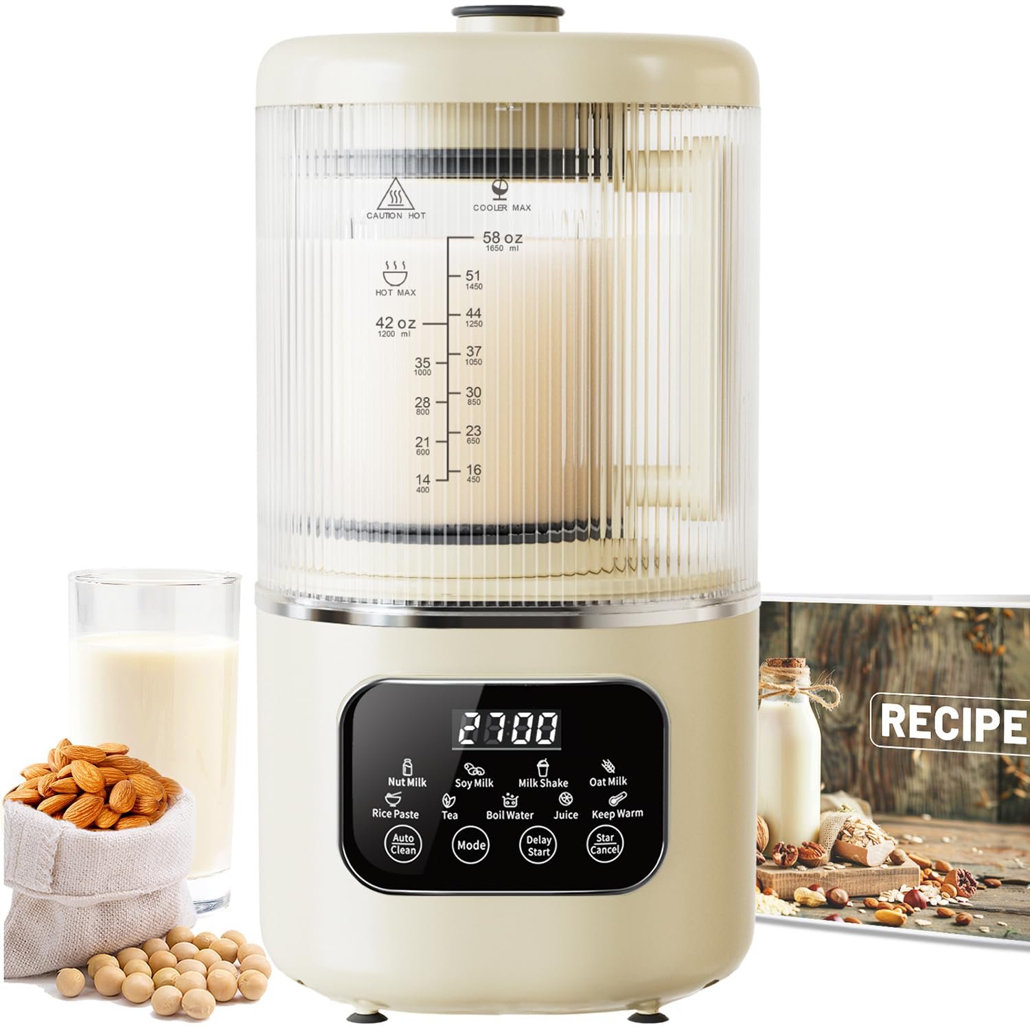 10-in-1 Nut Milk Maker: Creamy DIY Milk for Under $100 Version 1.0.0