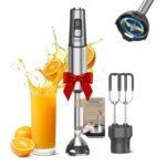 anybear-immersion-blender-1100w-2-in-1-hand-held-blender-with-full-copper-motor-stainless-steel-body-15-speed-turbo-mode-hand-mixer-blade-with-anti-scratch-coating-gray-