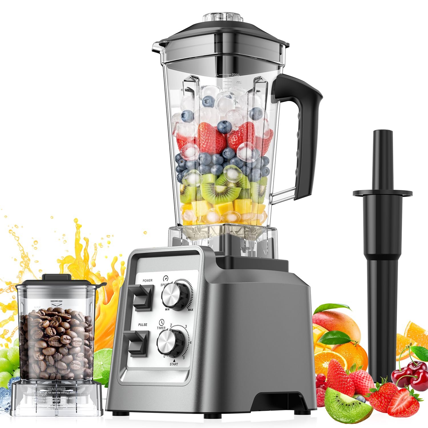 Powerhouse 28k RPM Blender — Smoothies, Ice & Grinder for $79.99 Version 1.0.0