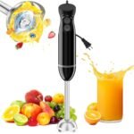 bonsenkitchen-hand-blender-immersion-blender-with-2-mixing-speed-electric-handheld-mixer-portable-stick-mixer-with-stainless-steel-blades-for-soup-smoothie-puree-baby-food
