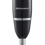 Elite Gourmet Hand Blender — Small Price, Big Power elite-gourmet-ehb1015-immersion-hand-blender-500-watts-2-speed-mixing-with-stainless-steel-blades-detachable-wand-stick-mixer-smoothies-baby-food-soup-black
