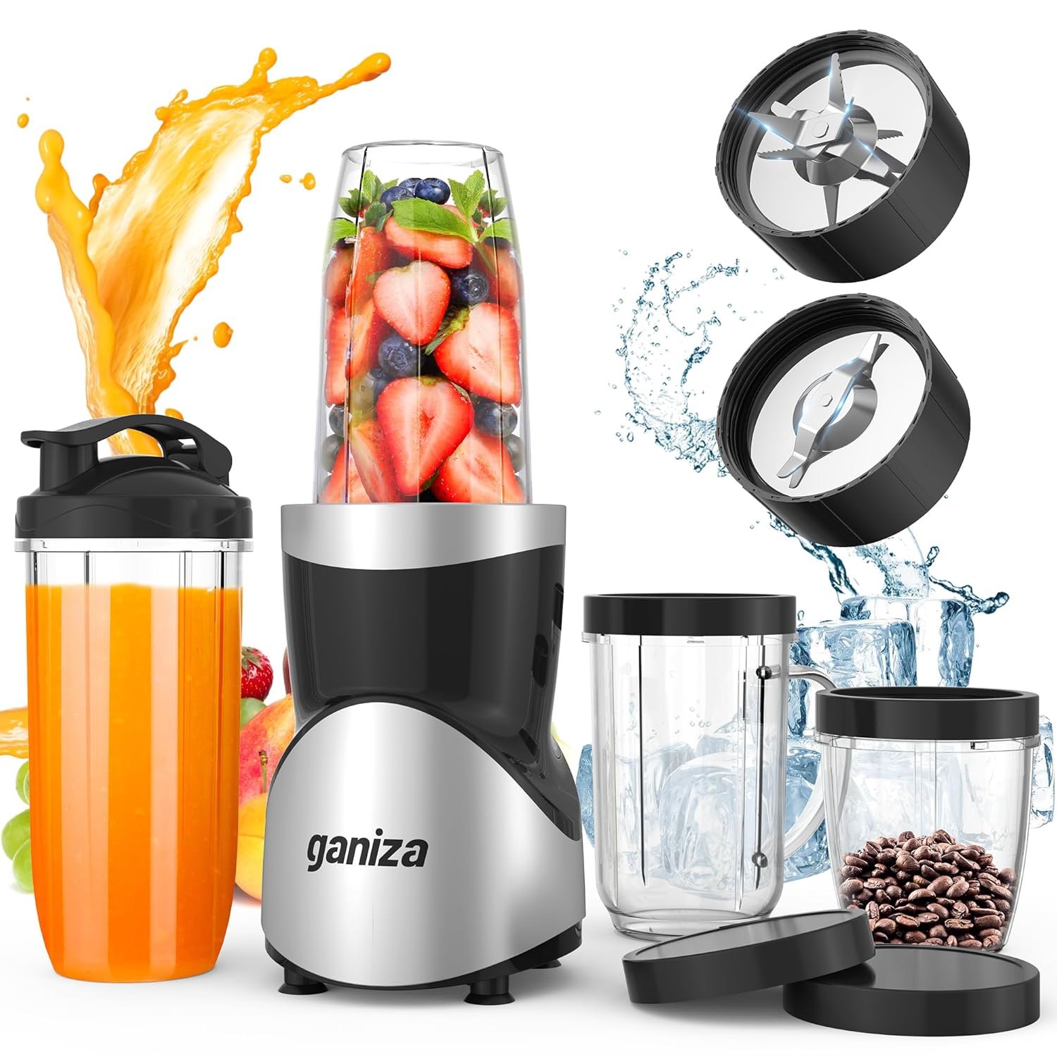 Why the Ganiza Smoothie Blender Is a $35 Kitchen Win ganiza-smoothie-blender-900w-blenders-for-shakes-and-smoothies-15-piece-personal-blender-and-grinder-combo-for-kitchen-smoothies-maker-with-4-bpa-free-portable-cup-nutritious-recipe