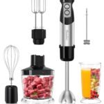 handor-6-in-1-hand-immersion-blender-1000w-12-speed-handheld-blender-with-600ml-beaker-500ml-chopper-egg-whisk-milk-frother-stainless-steel-blades-for-soup-smoothie-puree