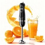 Blend Fast: 4.5★ Portable Immersion Blender for $16.99 immersion-blender-handheld-corded-electric-blenders-portable-stick-mixer-with-2-mixing-speed-and-stainless-steel-blades-emulsifier-for-effortless-blending-soup-smoothies-puree-or-baby-food