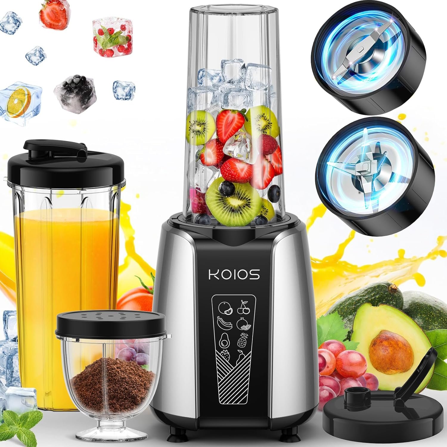 koios-smoothie-blender-max-1000w-personal-blender-for-shakes-and-smoothies-12pcs-coffee-grinder-and-countertop-blenders-combo-for-kitchen-portable-smoothie-blenders-with-2×22-oz-to-go-cups-non-bpa