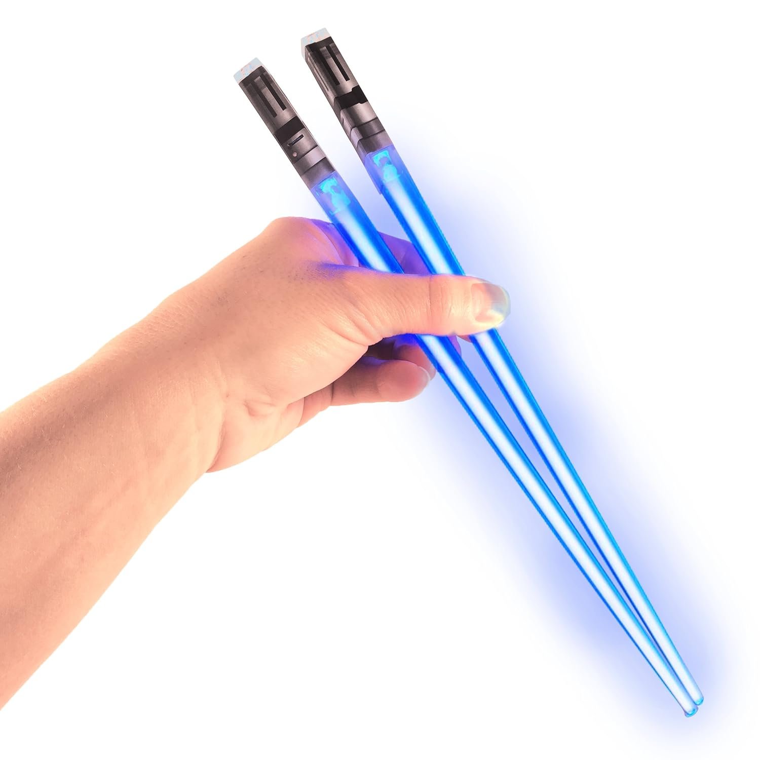 LED Lightsaber Chopsticks: A $12.97 Glow-Up for Sushi Night lightsaber-chopsticks-light-up-led-glowing-light-saber-star-wars-chop-sticks-reusable-sushi-lightup-sabers-chopstick-set-of-1-blue-pair