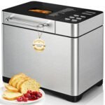 manastin-2lb-1-5lb-bread-maker-machine-19-in-1-automatic-with-3-crust-colors-3-step-beginner-friendly-operation-keep-warm-programmable-delay-timer-for-homemade-bread-dark-silver