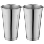 Stainless Steel Milkshake Cups — Solid 4.4/5, Great $17.99 Deal Version 1.0.0