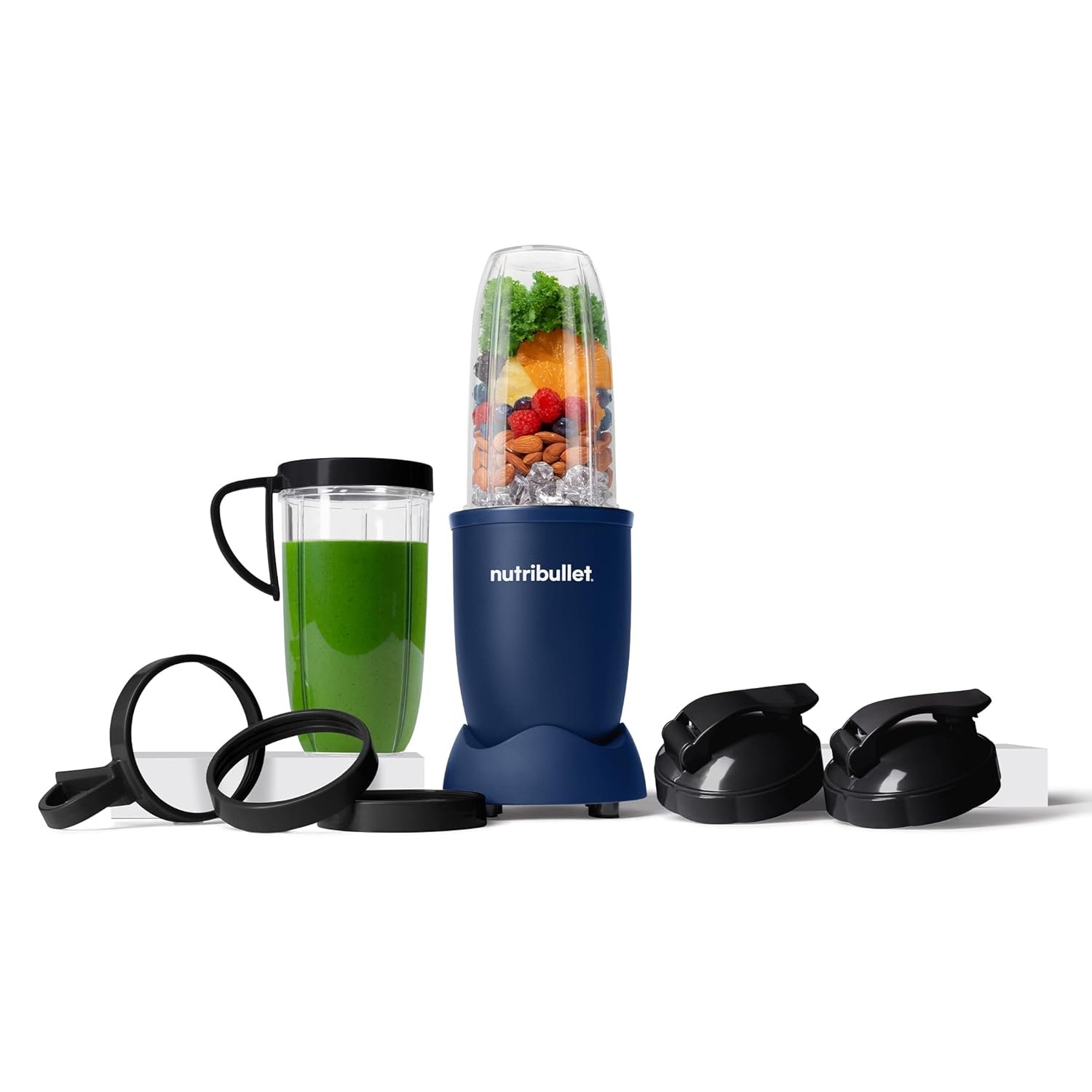 NutriBullet Pro 900W — Fast, Smooth Blends at a Great Price nutribullet-nb9-1301anb-pro-13-pcs-matte-navy-blue-900w