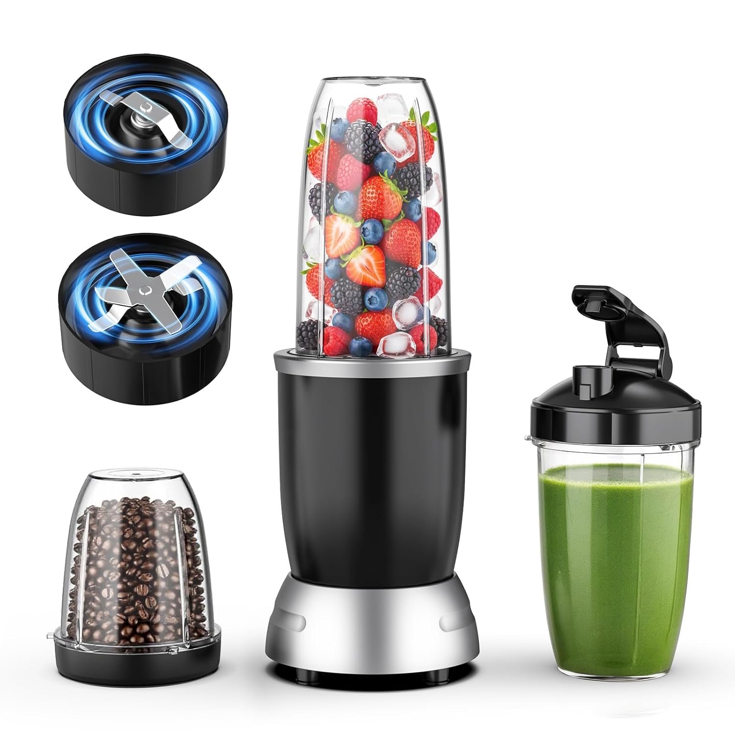 Tiny Titan: 25K RPM Portable Blender That Crushes Ice for $55 smoothie-blender-25000rpm-personal-blender-for-shakes-and-smoothies-with-37oz-32oz-23oz-portable-cups-countertop-blenders-for-kitchen-ice-crushing-frozen-drinks-milkshake-juice-nuts