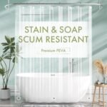 AmazerBath Shower Curtain Liner Review 2026: Worth It? AmazerBath clear shower liner