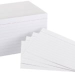 Amazon Basics ruled index cards