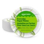Amazon Basics Paper Plates 8.62 Inch