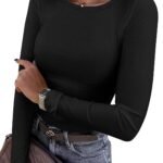 ANRABESS Ribbed Fitted Top Review 2026: Worth It? ANRABESS Ribbed Fitted Top