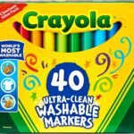 Crayola Washable Markers 40ct