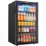 EUHOMY 130 Can Mini Fridge
