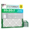 Filterbuy 20x20x1 MERV 8 Review 2026: Worth It? Filterbuy 20x20x1 MERV 8 filter