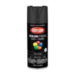 Krylon ColorMaxx flat spray paint
