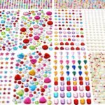MYDBUYSOME 2774pcs Gem Stickers
