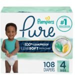 Pampers Pure Diapers Size 4