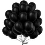 PartyWoo Black Balloons