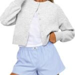 Trendy Queen cropped cardigan