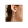 Trinckle pearl drop earrings